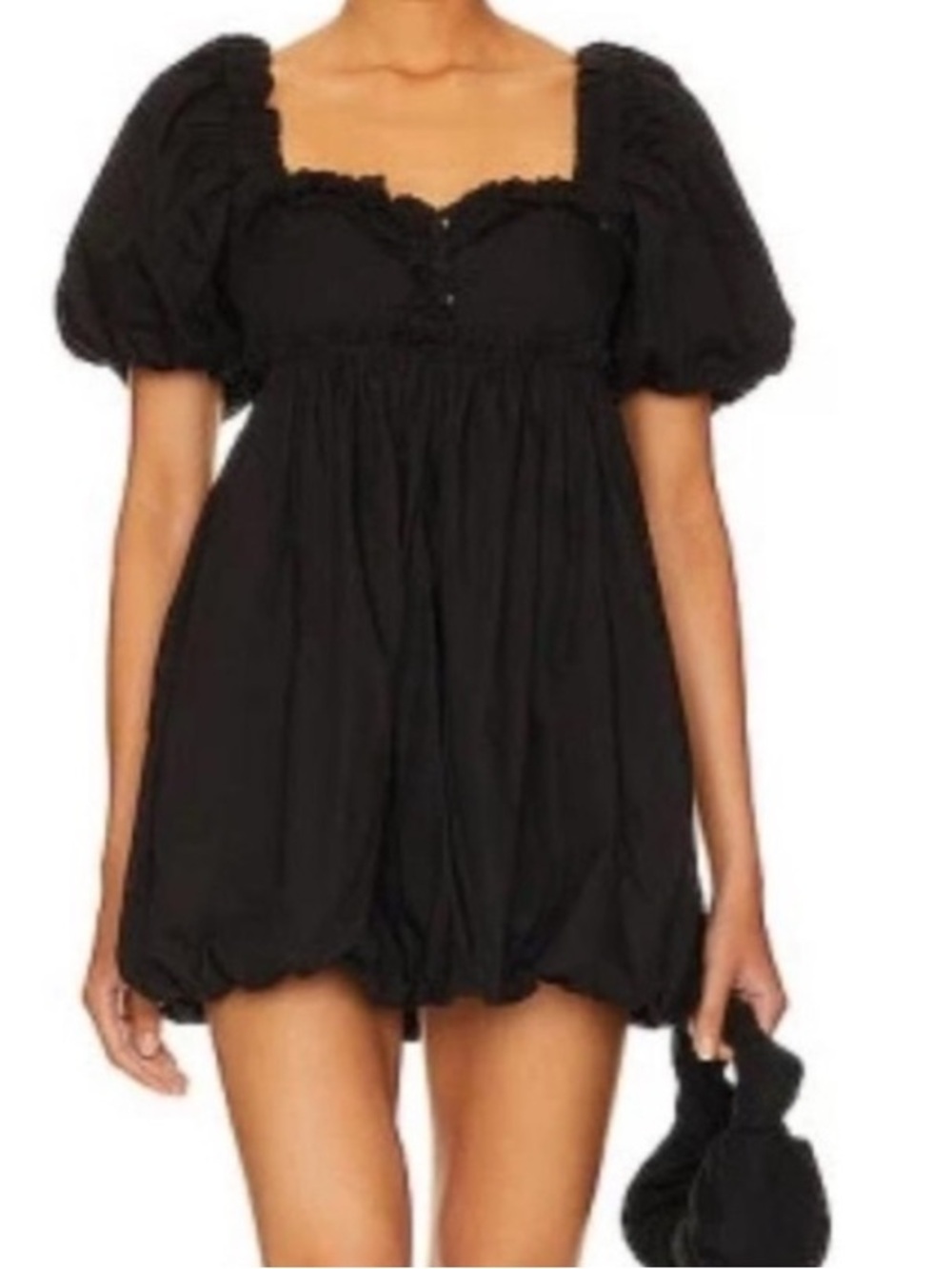 Free People Rendezvous Me Babydoll Bubble Mini Dress